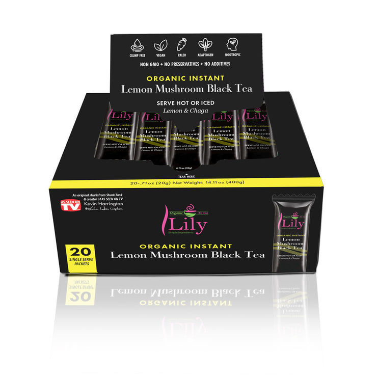 Lemon Mushroom Black Tea - Coming Soon!